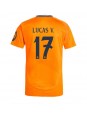 Real Madrid Lucas Vazquez #17 Gostujuci Dres 2024-25 Kratak Rukavima